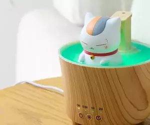 周邊商品《夏目友人帳》貓咪老師的泡澡版加濕器上市