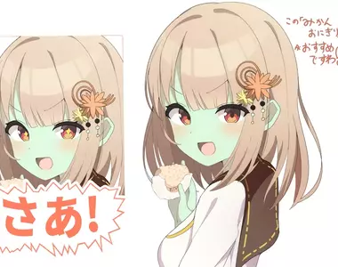 色弱繪師分享《綠皮膚美少女插畫》卻毫無自覺讓網友們超擔心