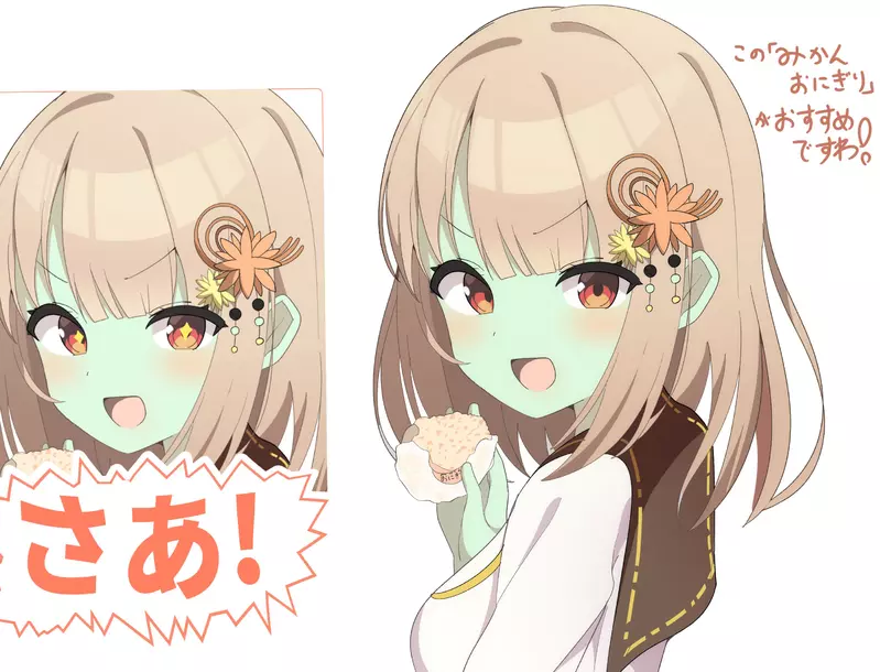 色弱繪師分享《綠皮膚美少女插畫》卻毫無自覺讓網友們超擔心