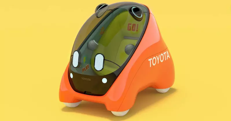 TOYOTA專門替孩童打造的自動駕駛車《Kids Mobi》即便一個人也可以開心愉快地駕駛AI出門去