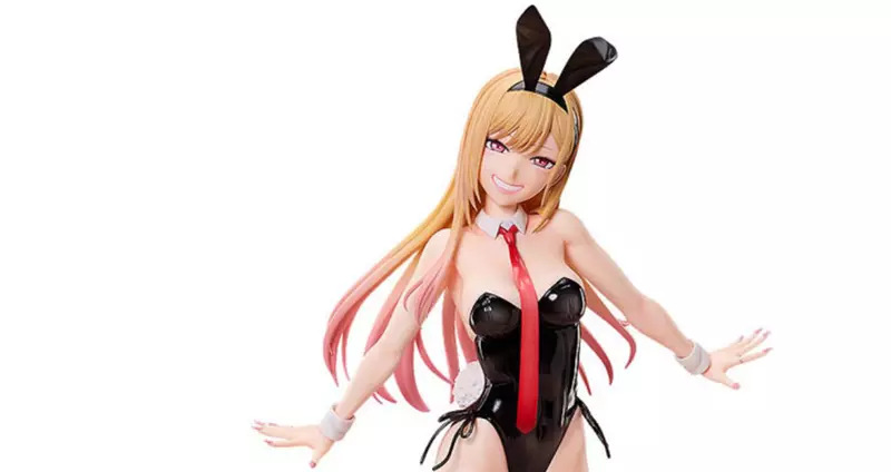 《戀上換裝娃娃》喜多川海夢大魄力45公分超巨「兔女郎」模型推出