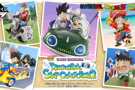 萬代《七龍珠一番賞》SNAP COLLECTION2 ED的悟空跟琪琪登場 還有騎重機的龜仙人