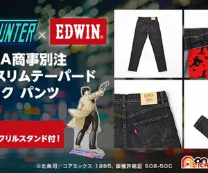 《城市獵人大原畫展》活動盛大舉辦 40週年與EDWIN聯名合作推出牛仔褲