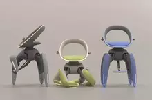 TOYOTA推出機器人四足座椅《Walk Me》移動概念產品，像極了攻殼機動隊當中的代表性機械塔奇克馬（タチコマ）