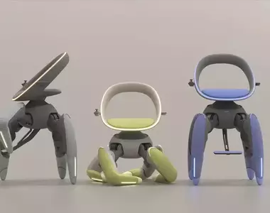 TOYOTA推出機器人四足座椅《Walk Me》移動概念產品，像極了攻殼機動隊當中的代表性機械塔奇克馬（タチコマ）