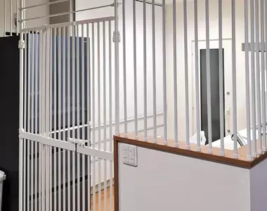 《如何防止貓咪進廚房》飼主試遍各種方法都沒用 最後決定把自己關進牢裡面