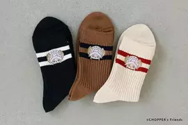 靴下屋推出與航海王合作的喬巴造型刺繡襪 聯名襪款登場可愛度破表