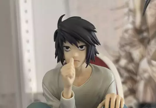 《死亡筆記一番賞》這Ｌ是在挖鼻孔嗎？最後賞的公仔品質引發議論