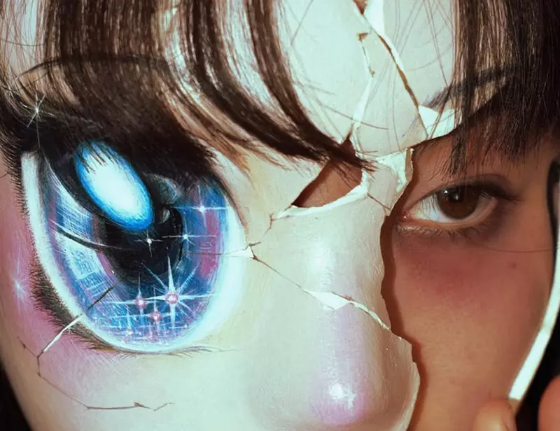 社群風潮《面具下的臉迷因》因為能呈現各種憔悴反差而爆紅