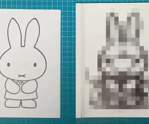 當大人拿出認真模式繪畫《米菲兔繪本》結果變成了恐怖觸手版是怎麼回事！？