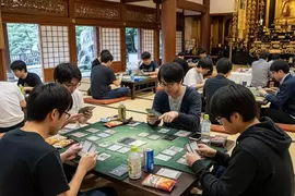 用ＡＩ驗證只要舉辦《卡牌遊戲大賽》無論什麼地方都會讓人覺得很親切？