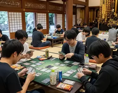 用ＡＩ驗證只要舉辦《卡牌遊戲大賽》無論什麼地方都會讓人覺得很親切？