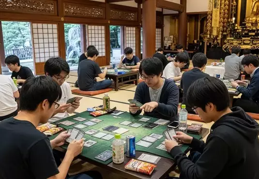 用ＡＩ驗證只要舉辦《卡牌遊戲大賽》無論什麼地方都會讓人覺得很親切？