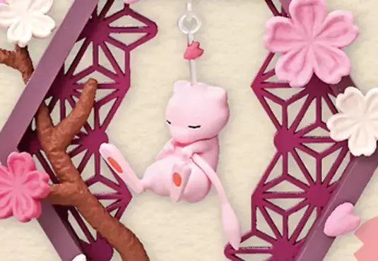 精靈寶可夢和風室內裝飾模型 全六種造型12月8號開始正是販售