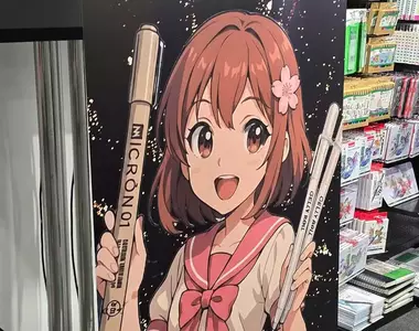 《巴塞隆納漫畫節》日本櫻花公司擺攤用ＡＩ圖？網友痛批你的畫材是要賣給誰