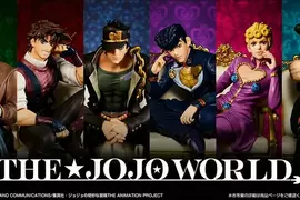 萬代一番賞《JOJO的奇妙冒險-THE★JOJO WORLD-》歷代主角坐姿模型12月超殺開抽