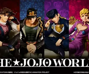 萬代一番賞《JOJO的奇妙冒險-THE★JOJO WORLD-》歷代主角坐姿模型12月超殺開抽