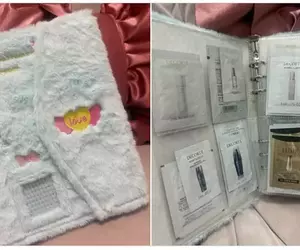 網友分享《貼紙收集冊進化成試用品收集冊》當年收集的那個習慣沒變只是換了一種形式而已