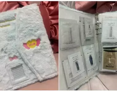 網友分享《貼紙收集冊進化成試用品收集冊》當年收集的那個習慣沒變只是換了一種形式而已