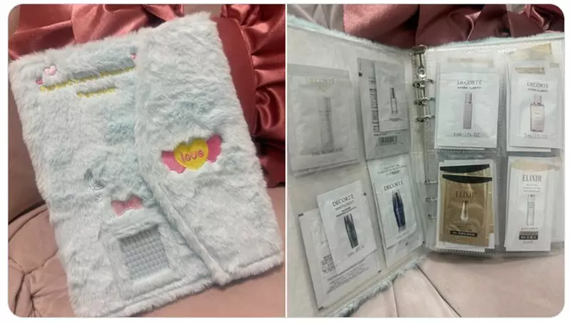 網友分享《貼紙收集冊進化成試用品收集冊》當年收集的那個習慣沒變只是換了一種形式而已