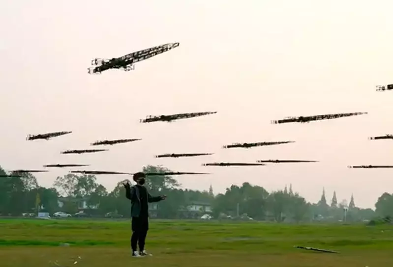 網友製作《飛劍無人機》透過手上控制器即可重現仙俠小說中的奇景