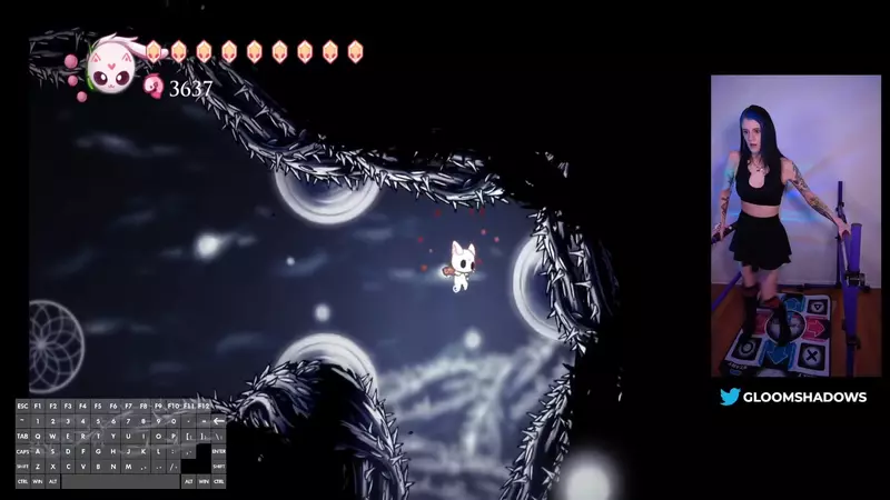 我用腳都玩得比你好系列《空洞騎士》國外玩家用跳舞毯過關「苦痛之路」難度