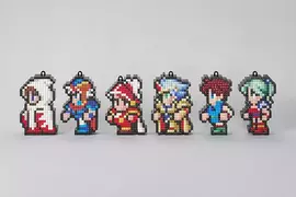 能夠動手拼湊的《最終幻想》鑲珠嵌底座製作的六款造型吊飾