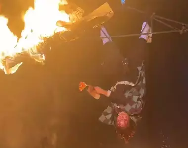 COSER挑戰《史上最硬COSPLAY攝影》為了化身炭治郎豁出去了