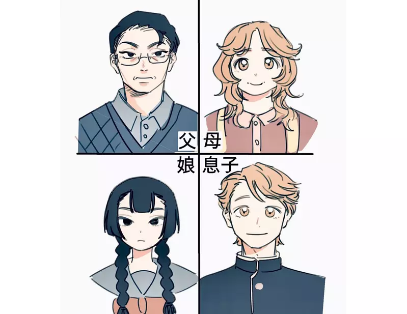 《動漫家庭成員》哪一種遺傳方式比較有魅力？他覺得要父傳女、母傳子