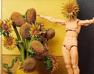 桌上美術館系列《向日葵》梵谷名畫Figma開始預約，預計2026年8月推出