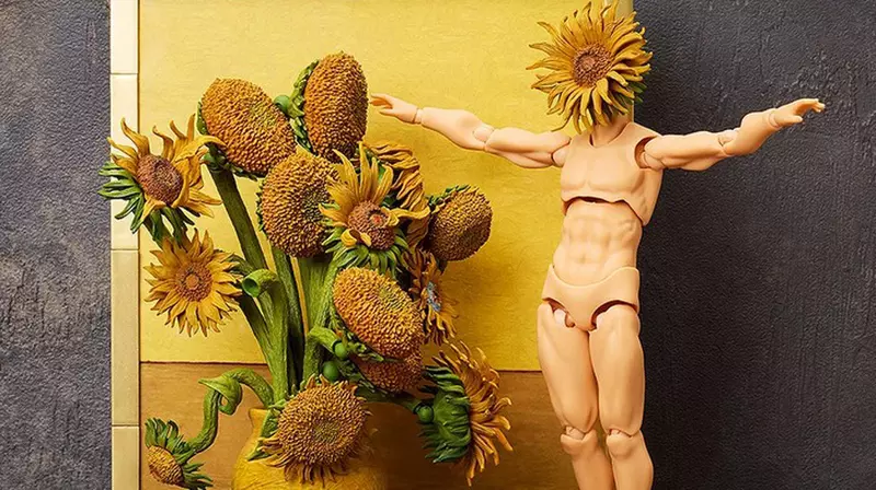 桌上美術館系列《向日葵》梵谷名畫Figma開始預約，預計2026年8月推出