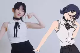 乃木坂46成員cos《蕾潔跳IRIS OUT舞》池田瑛紗的可愛爆擊❤