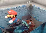 超級瑪莉歐場景製作 因為對遊戲裡的鰻魚產生巨大陰影而創作的作品 超級瑪莉歐場景製作 因為對遊戲裡的鰻魚產生巨大陰影而創作的作品