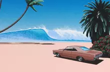 《插畫家永井博》驚覺自己的作品被盜用 對方竟然是美國國土安全部