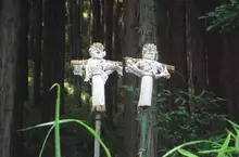 《日本傳統儀式：送蟲》路邊插著神秘稻草人？他好不容易看到感動到不行