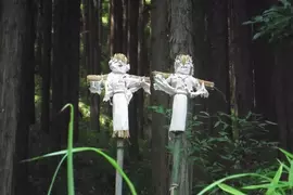 《日本傳統儀式：送蟲》路邊插著神秘稻草人？他好不容易看到感動到不行