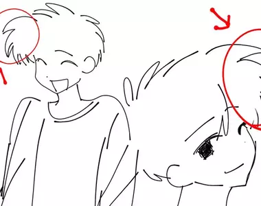 《有這種瀏海的動漫角色》轉頭就會換邊的神奇髮型 現在是不是很少看到了？