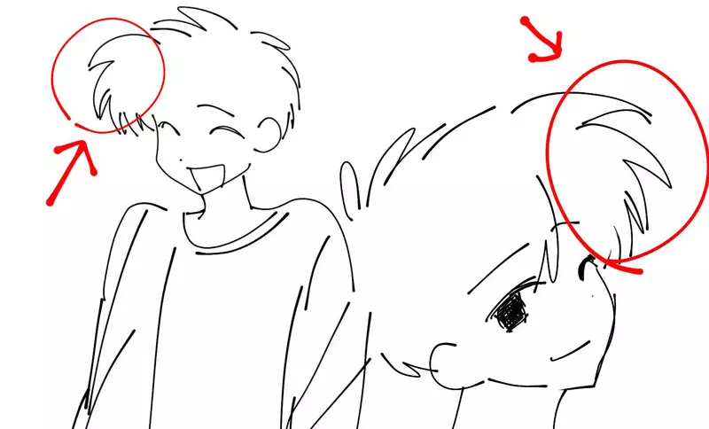 《有這種瀏海的動漫角色》轉頭就會換邊的神奇髮型 現在是不是很少看到了？