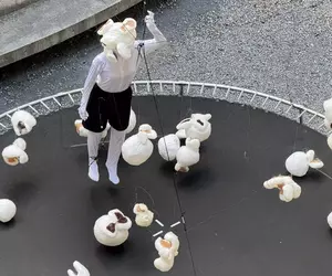 《武藏野美術大學》今年度畢業展覽話題作品 重現爆米花躍動的模樣