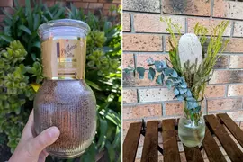 網友分享《設計初衷就可以當成花瓶》即溶咖啡罐 因獨特的設計以及再利用性在網上引起關注