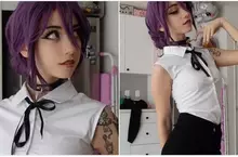 美國22歲女孩Cos《鏈鋸人》蕾潔 還原該角色獨特的氣質