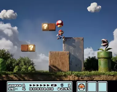 如果《超級瑪利歐》當年經典紅白機版重製了會怎樣？網友用AI技術讓夢想變成真