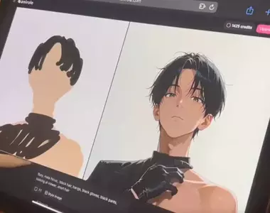 AI動漫繪圖平台《Anirole》即時將塗鴉迅速轉成精緻動漫角色這功能有點強