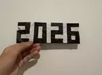 僅用一張紙做出來的《2026數字摺紙作品》網友看完後驚呼這達人實力有點強