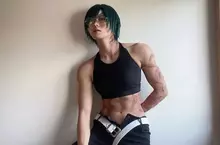 咒術迴戰cos《禪院真希》隨著動畫第三季開播「桃兎もも」之前的角色扮演照片又又又紅起來啦