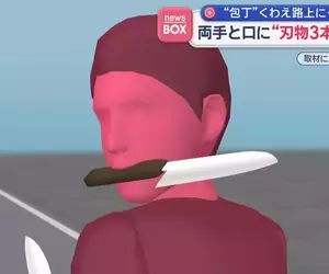 《佐賀索隆遭到逮捕》雙手一拿嘴巴一咬感覺就是了，而且走在街上只是為了收菜！？