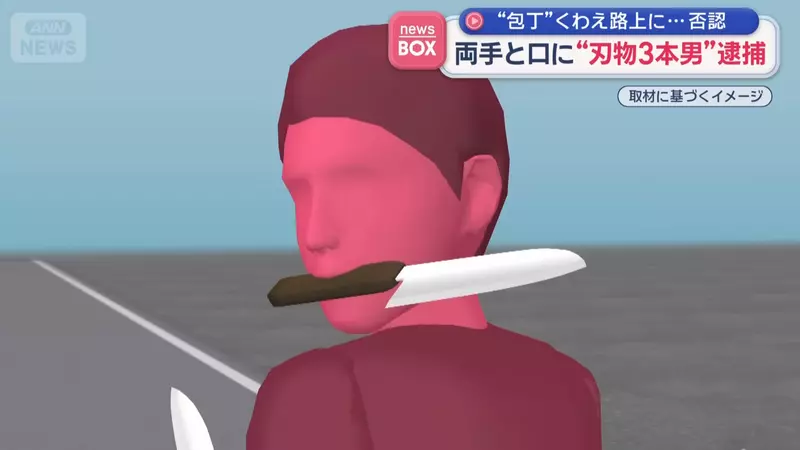 《佐賀索隆遭到逮捕》雙手一拿嘴巴一咬感覺就是了，而且走在街上只是為了收菜！？