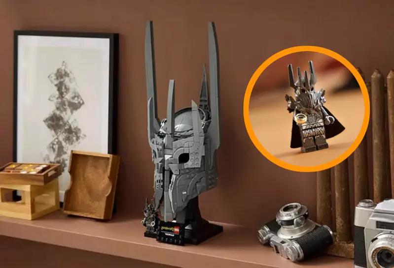 樂高推出《魔戒》魔君索倫精緻頭像積木模型，還了還送一隻小索倫人偶喔