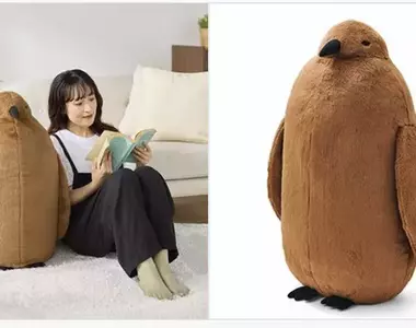 日本雜貨推出《企鵝棉被收納套》經過旭山動物園的園長悉心監修，處處體現講究細節的居家小物