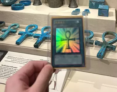 《真正的死者蘇生》看了遊戲王才對古埃及文化感興趣 終於見到實物好感動